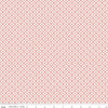 SALE Golden Aster Geometric C9846 Coral - Riley Blake Designs - Diagonal Diamonds Aztec Orange Pink Cream - Quilting Cotton Fabric