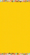 17" End of Bolt - Grl Pwr Lightning C10652 Yellow - Riley Blake Designs - Girl Power Edge Borders of Girls Figures - Quilting Cotton Fabric