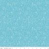 CLEARANCE Grl Pwr Line Faces C10653 Aqua - Riley Blake Designs - Girl Power Outlined Faces Heads Blue with White - Quilting Cotton Fabric