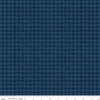 All About Plaids Houndstooth C637 Blue by Riley Blake Designs - Broken Check - Quilting Cotton Fabric