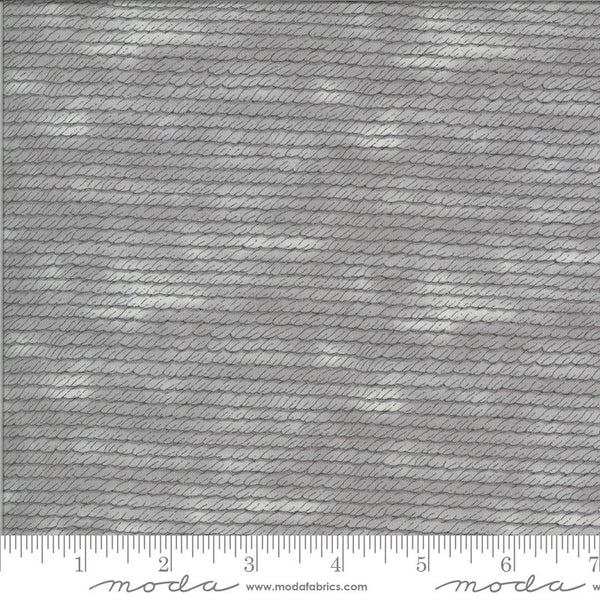 CLEARANCE Bee Grateful Bee Skep Woven 19967 Dove Grey - Moda Fabrics - Bees Straw Basket Gray - Deb Strain - Quilting Cotton Fabric