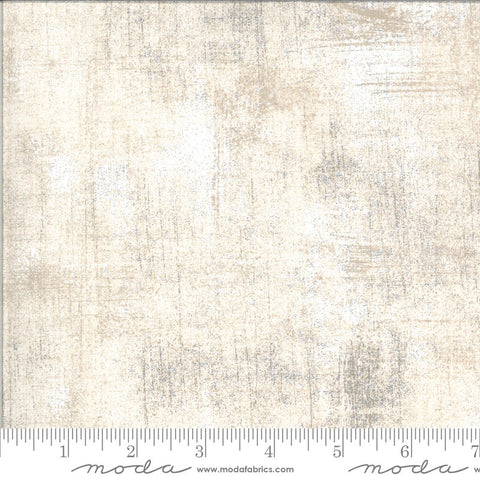 Cider Grunge 30150 Roasted Marshmallow - Moda Fabrics - Shaded Textured Semi-Solid Natural Beige - Quilting Cotton Fabric