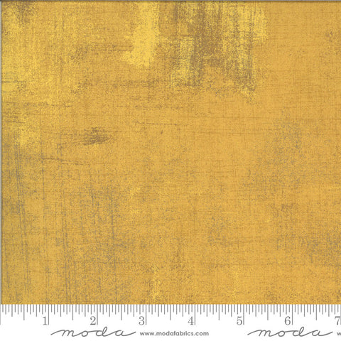 23" End of Bolt - SALE Cider Grunge 30150 Mulled Cider - Moda Fabrics - Shaded Textured Semi-Solid Gold - Quilting Cotton Fabric