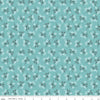 SALE Faith, Hope & Love Stems C10322 Peacock - Riley Blake Designs - Floral Flowers Flower Sprigs Blue - Quilting Cotton Fabric