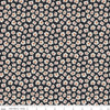 33" End of Bolt - CLEARANCE Faith, Hope & Love Flowers C10323 Charcoal - Riley Blake Designs - Floral Flowers - Quilting Cotton Fabric