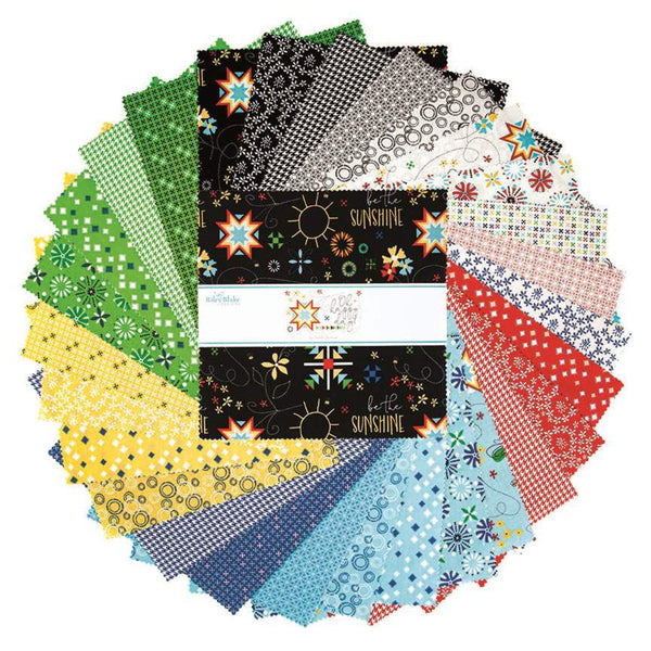 SALE Oh Happy Day! Layer Cake 10" Stacker Bundle - Riley Blake Designs - 42 piece Precut Pre cut - Sandy Gervais - Quilting Cotton Fabric