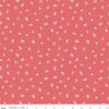 CLEARANCE Faith, Hope & Love Blossoms C10326 Berry - Riley Blake Designs - Floral Flowers Cream on Pink - Quilting Cotton Fabric