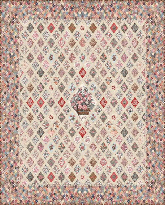 Sew Fast Steal! Jane Austen at Home Quilt Booklet - Riley Blake - INSTRUCTIONS ONLY - Construct Jane Austen Coverlet - Licensed Product