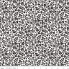 34" End of Bolt - SALE Old Made Wallflower C10598 White - Riley Blake Designs - Halloween Sewing Floral Flowers -  Quilting Cotton Fabric