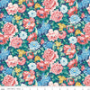 SALE The Emporium Collection Two 04775901 Wild Bloom A - Riley Blake Designs - Floral Flowers -  Liberty Fabrics  - Quilting Cotton Fabric