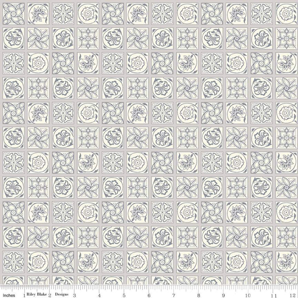 CLEARANCE The Emporium Collection One 04775909 Argyll Tile C  - Riley Blake Designs - Geometric Checks - Liberty - Quilting Cotton Fabric