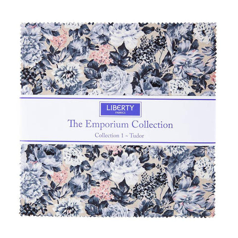 The Emporium Collection 1 Tudor Layer Cake 10" Stacker Bundle - Riley Blake Designs - 42 piece Precut Pre cut - Quilting Cotton Fabric