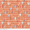 CLEARANCE Spooky Hollow Pumpkin Field C10575 Orange - Riley Blake Designs - Halloween Pumpkins Headstones Crows -  Quilting Cotton Fabric