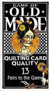 DEAL Old Made Main Panel P10590 - - Riley Blake Designs - Halloween Sewing Card Game DIGITALLY PRINTED - Quilting Cotton Fabric