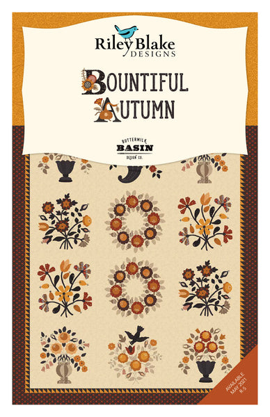 SALE Bountiful Autumn 2.5 Inch Rolie Polie Jelly Roll 40 pieces  - Riley Blake - Precut Pre cut Bundle - Fall - Quilting Cotton Fabric