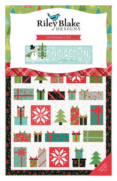 Snowed In Layer Cake 10" Stacker Bundle - Riley Blake Designs - 42 piece Precut Pre cut - Christmas Winter - Quilting Cotton Fabric