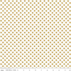 19" End of Bolt - SALE Christmas Adventure Quilty Snowflakes SC10735 White SPARKLE - Riley Blake - Gold SPARKLE Plaid - Quilting Cotton