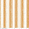 Crayola Stripe C685 Outrageous Orange - Riley Blake Designs - Crayon-Drawn Stripes Striped - Quilting Cotton Fabric - Licensed Product