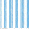 SALE Crayola Stripe C685 Raindrop - Riley Blake Designs - Crayon-Drawn Stripes Striped Blue - Quilting Cotton Fabric - Licensed Product