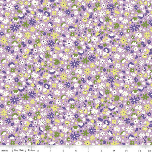 16" End of Bolt SALE The Carnaby Collection Daydream Bloomsbury Blossom B 04775949 - Riley Blake Floral - Liberty Fabrics - Quilting Cotton