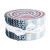 SALE Winterland 2.5 Inch Rolie Polie Jelly Roll 40-Piece  - Riley Blake Designs - Precut  Bundle - Winter - Quilting Cotton Fabric