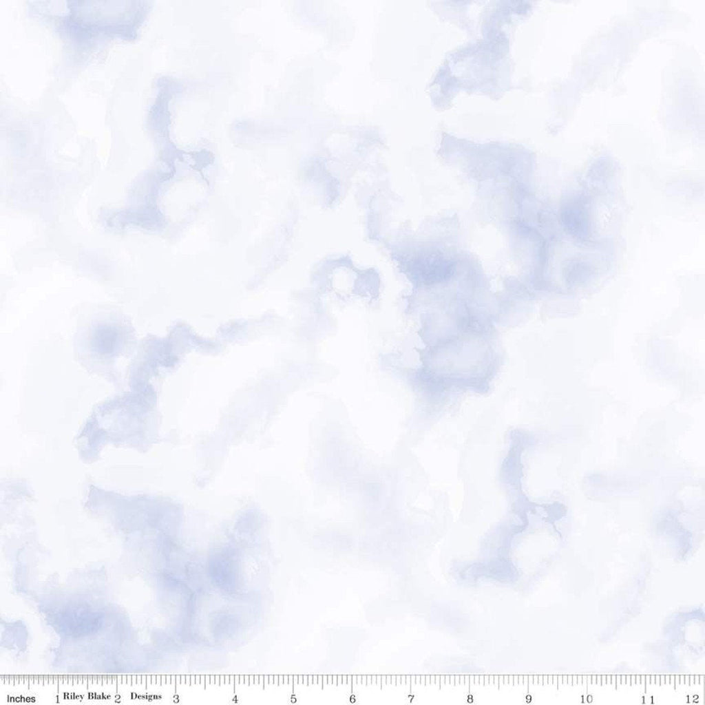 Navy Blue And Cream Denim Pattern Digital Print Rayon Fabric – Fabcurate