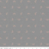 CLEARANCE Exquisite Bouquet SC10707 Dusk SPARKLE - Riley Blake Designs - Floral Flowers Dots Gray with Rose Gold SPARKLE - Quilting Cotton