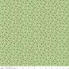 Stitch Bloom C10925 Green - Riley Blake Designs - Floral Flowers - Lori Holt - Quilting Cotton Fabric