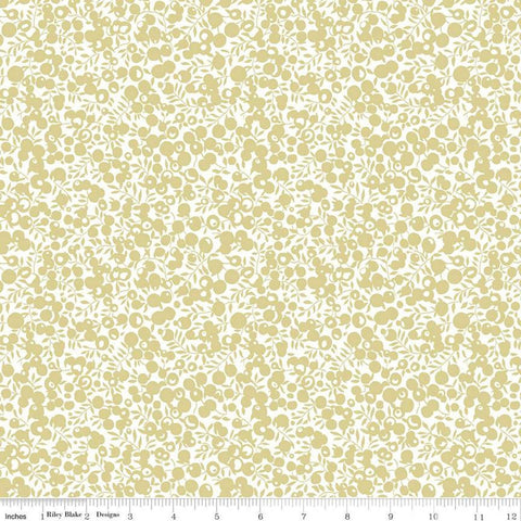 SALE A Festive Collection Wiltshire Shadow Gold Sparkle 04775755 - Riley Blake - Christmas Merry and Bright - Quilting Cotton Fabric