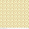 DEAL Adel in Autumn Acorns C10824 Cream - Riley Blake Designs - Fall Acorn Dots - Quilting Cotton Fabric