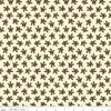 SALE Christmas at Buttermilk Acres Holly C10903 Cream - Riley Blake Designs - Berries Green Leaves on Cream - Quilting Cotton Fabric