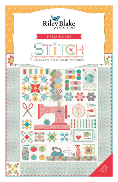 SALE Stitch 2.5 Inch Rolie Polie Jelly Roll 40 pieces  - Riley Blake Designs - Precut Pre cut Bundle - Lori Holt - Quilting Cotton Fabric
