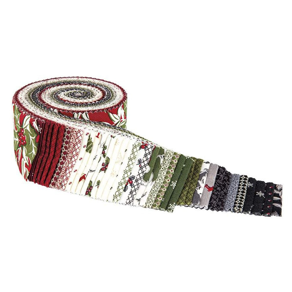 Christmas at Buttermilk Acres 2.5 Inch Rolie Polie Jelly Roll 40