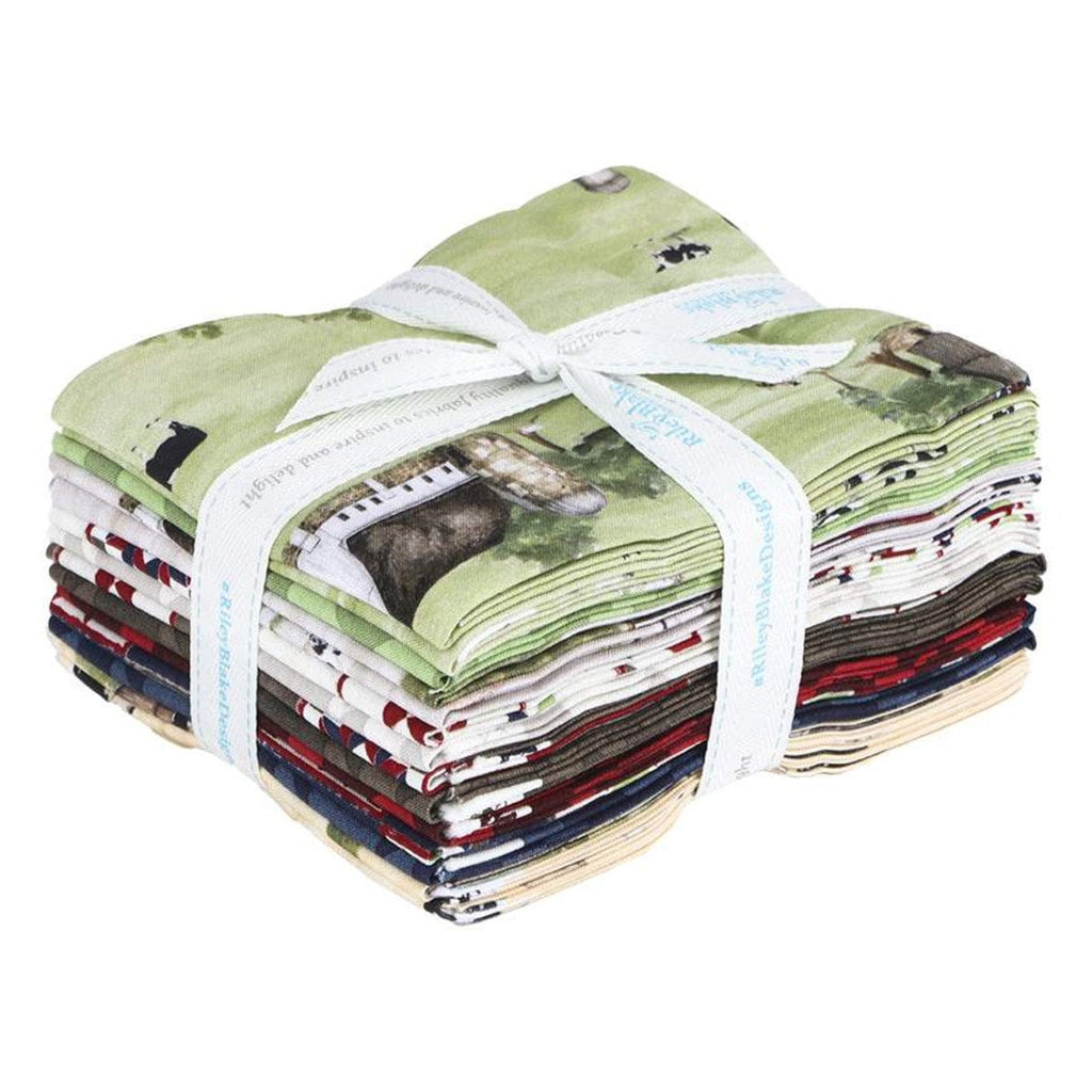 SALE Kindness, Always Fat Quarter Bundle 16 pieces - Riley Blake Designs -  Pre cut Precut - Quilting Cotton Fabric