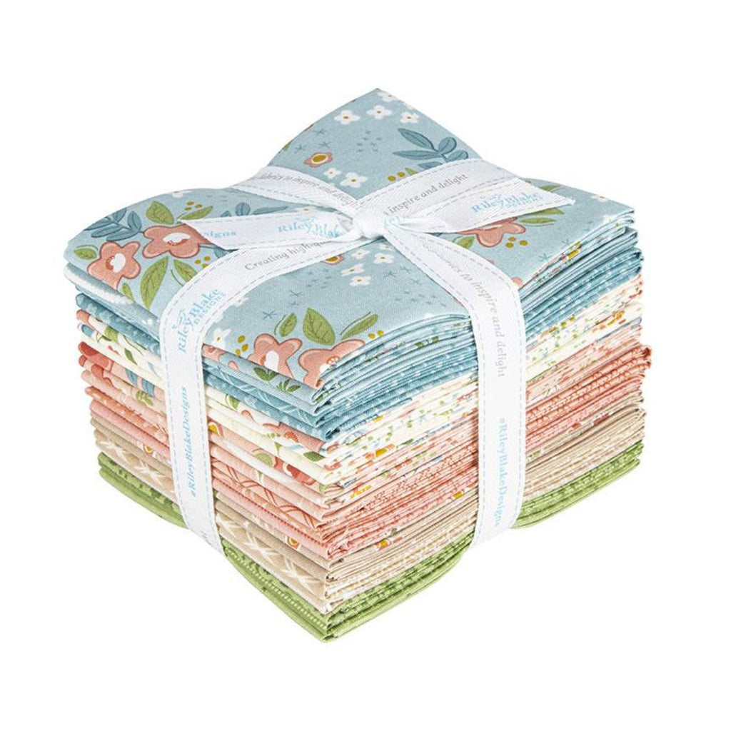 Primrose Hill Fat Quarter Bundle 21 pieces - Riley Blake Designs - Pre cut Precut - Floral - Quilting Cotton Fabric
