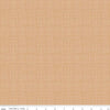 15" End of Bolt - Texture C610 Burlap by Riley Blake Designs - Sketched Tone-on-Tone Irregular Grid Beige Tan - Quilting Cotton Fabric