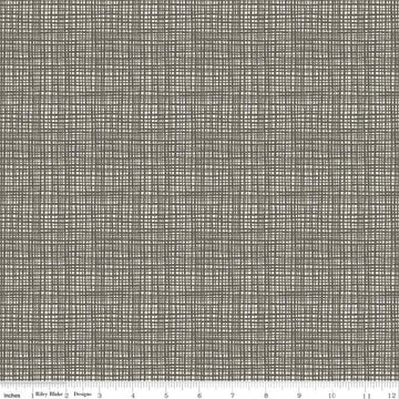 SALE Texture C610 Tweed - Riley Blake Designs - Sketched Tone-on-Tone Irregular Grid - Quilting Cotton Fabric