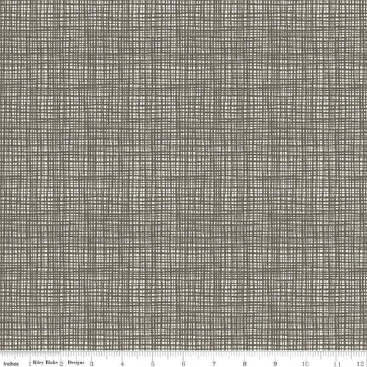 SALE Texture C610 Tweed - Riley Blake Designs - Sketched Tone-on-Tone Irregular Grid - Quilting Cotton Fabric