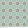 SALE Whimsical Romance Scroll C11081 Mint - Riley Blake Designs - Floral Flowers Medallions Green - Quilting Cotton Fabric