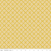 DEAL Community Patch C11104 Honey - Riley Blake Designs - Geometric Lattice Flowers - Quilting Cotton Fabric
