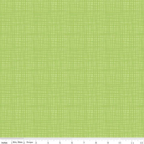 Texture C610 Key Lime by Riley Blake Designs - Sketched Tone-on-Tone Irregular Grid Green - Quilting Cotton Fabric