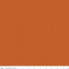 DEAL Texture C610 Persimmon - Riley Blake Designs - Sketched Tone-on-Tone Irregular Grid Orange - Quilting Cotton Fabric