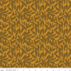 SALE Sonnet Dusk Leaves C11293 Butterscotch - Riley Blake Designs - Leaf - Quilting Cotton Fabric