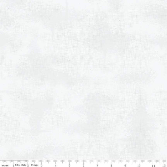 SALE Shabby Snow - Riley Blake Designs - Crosshatched Lines Specks Shaded Cream - Quilting Cotton Fabric