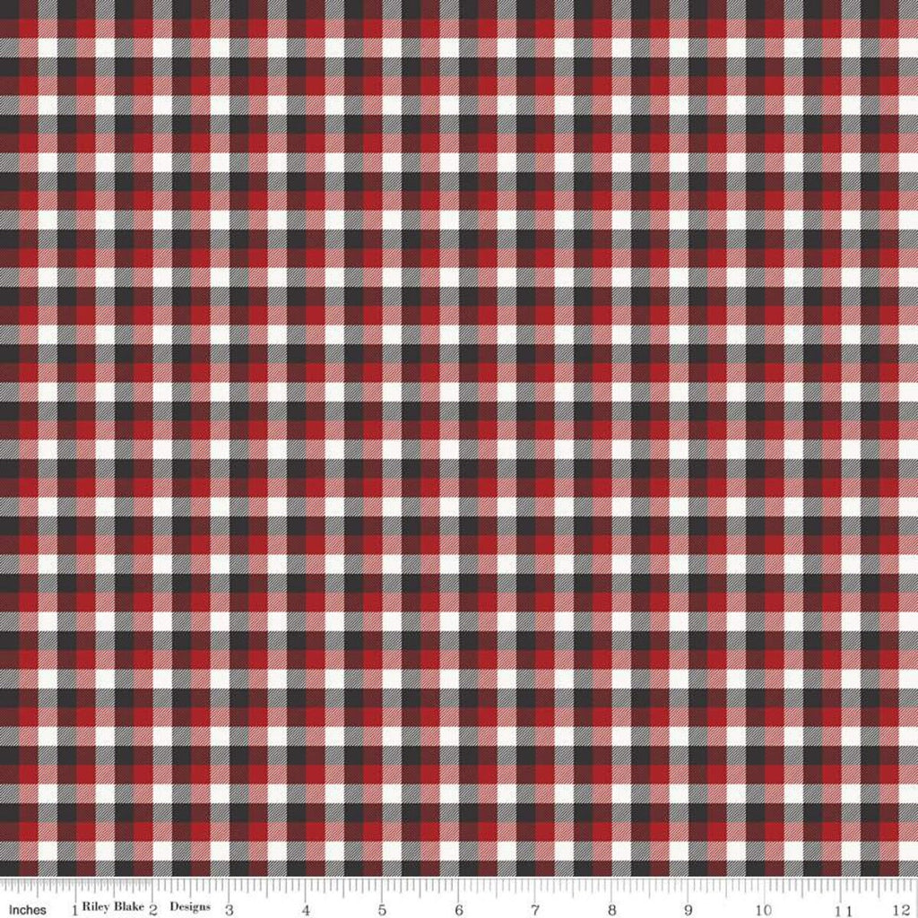 SALE Into the Woods Check C11393 Multi - Riley Blake Designs - 1/4" Checks Checkered - Quilting Cotton Fabric