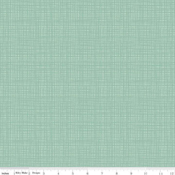 SALE Texture C610 Julep - Riley Blake Designs - Sketched Tone-on-Tone Irregular Grid Green - Quilting Cotton Fabric