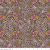 SALE Sonnet Dusk Roses C11291 Taupe - Riley Blake Designs - Floral Flowers - Quilting Cotton Fabric