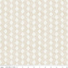 SALE Water Mark Delta C11323 Tan - Riley Blake Designs - Striped Chevrons Geometric Beige White - Quilting Cotton Fabric