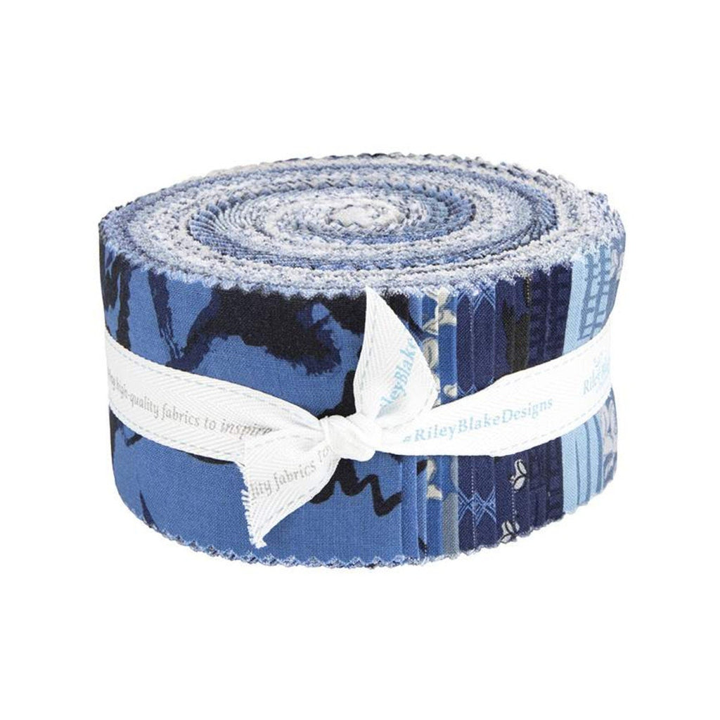 SALE Summer Picnic 2.5-Inch Rolie Polie Jelly Roll 40 pieces Riley Bla –  Cute Little Fabric Shop