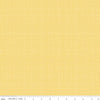SALE Texture C610 Buttercream - Riley Blake Designs - Sketched Tone-on-Tone Irregular Grid Yellow - Quilting Cotton Fabric